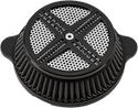LA Choppers LA-2390-03B Air Cleaner Assembly - xXx Cover - Black - sxspowersports