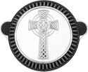 LA Choppers LA-2397-03 Air Cleaner Assembly - Celtic Cross Cover - Chrome - sxspowersports