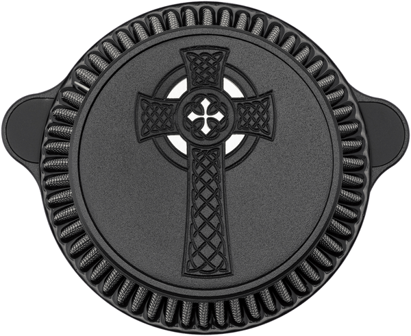 LA Choppers LA-2397-03B Air Cleaner Assembly - Celtic Cross Cover - Black - sxspowersports