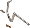 LA Choppers LA-7313-61 1-1/2in. Grande Twin Peaks Handlebars - 10in. Rise - Chrome - sxspowersports