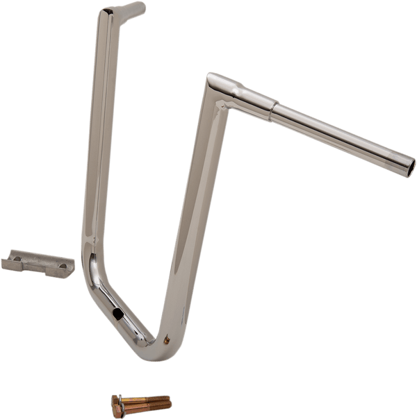 LA Choppers LA-7313-69 1-1/2in. Grande Twin Peaks Handlebars - 19in. Rise - Chrome - sxspowersports
