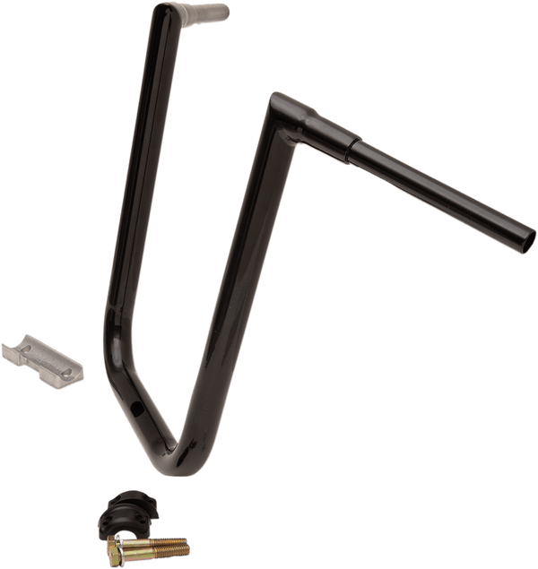 LA Choppers LA-7313-69B 1-1/2in. Grande Twin Peaks Handlebars - 19in. Rise - Gloss Black - sxspowersports