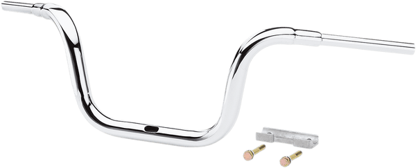 LA Choppers LA-7314-10 1-1/2in. Traditional Ape Hanger Handlebar - Chrome - sxspowersports