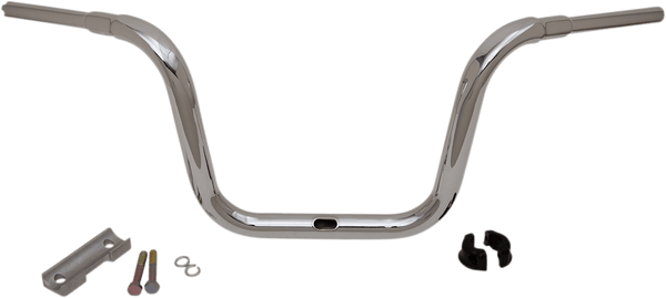 LA Choppers LA-7314-12 1-1/2in. Traditional Ape Hanger Handlebar - Chrome - sxspowersports