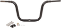 LA Choppers LA-7314-12B 1-1/2in. Traditional Ape Hanger Handlebar - Black - sxspowersports