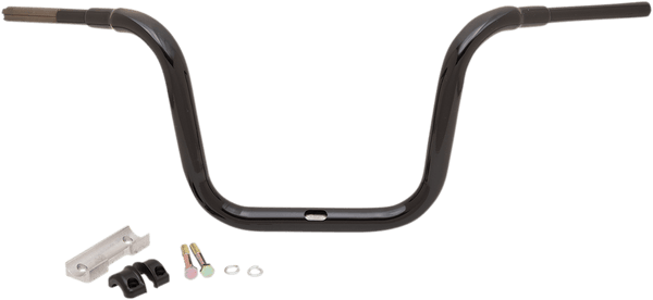 LA Choppers LA-7314-12B 1-1/2in. Traditional Ape Hanger Handlebar - Black - sxspowersports