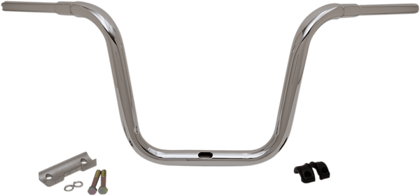 LA Choppers LA-7314-14 1-1/2in. Traditional Ape Hanger Handlebar - Chrome - sxspowersports