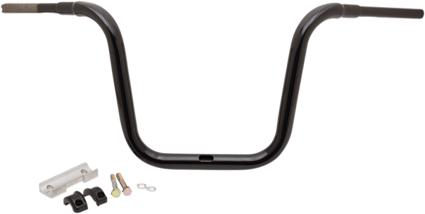 LA Choppers LA-7314-14B 1-1/2in. Traditional Ape Hanger Handlebar - Black - sxspowersports