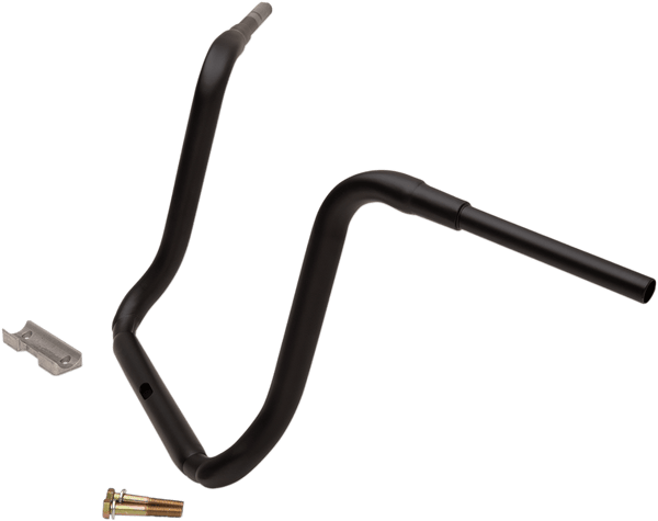 LA Choppers LA-7322-16M 1-1/2in. Grande Touring Ape Hanger Handlebars - 16in. Rise - Flat Black - sxspowersports