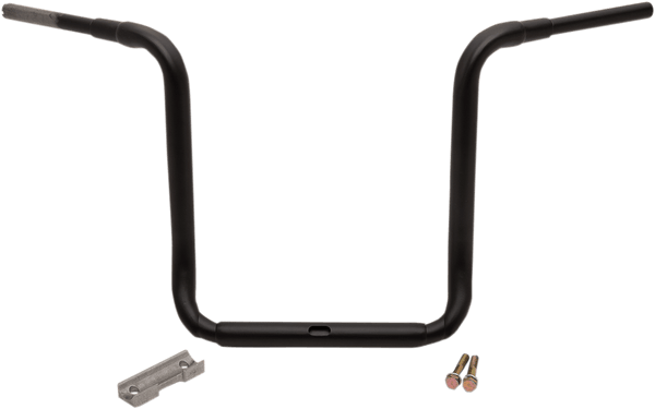 LA Choppers LA-7322-18M 1-1/2in. Grande Touring Ape Hanger Handlebars - 18in. Rise - Flat Black - sxspowersports