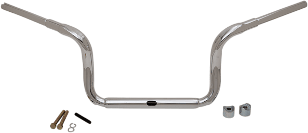 LA Choppers LA-7323-10 1-1/2in. Traditional Ape Hanger Handlebar - Chrome - sxspowersports