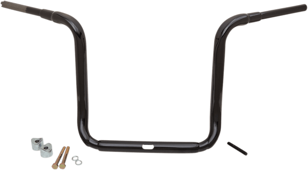 LA Choppers LA-7323-16B 1-1/2in. Traditional Ape Hanger Handlebar - Black - sxspowersports