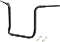 LA Choppers LA-7323-18B 1-1/2in. Traditional Ape Hanger Handlebar - Black - sxspowersports