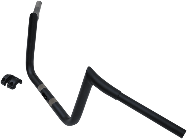 LA Choppers LA-7353-10M 1-1/4in. Hefty Prime Ape Handlebars - 10in. Rise - Flat Black - sxspowersports