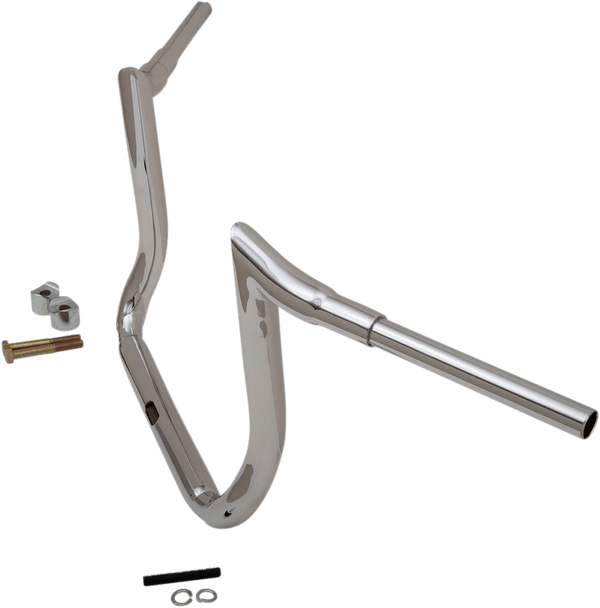 LA Choppers LA-7355-12 1-1/2in. Grande Prime Ape Handlebars - 12in. Rise - Chrome - sxspowersports