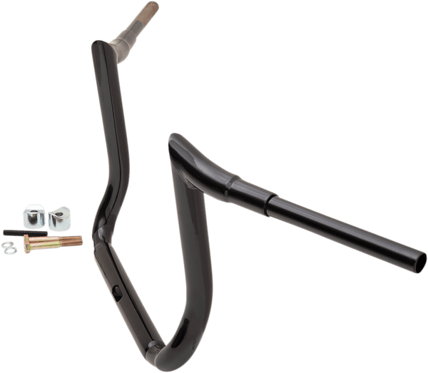 LA Choppers LA-7355-12B 1-1/2in. Grande Prime Ape Handlebars - 12in. Rise - Black - sxspowersports