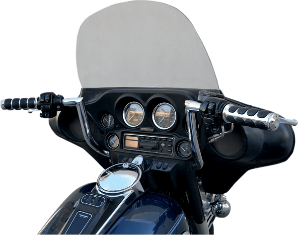 LA Choppers LA-7361-12 1-1/4in. Twin Peaks Touring Bagger Handlebar - 12in. - Chrome - sxspowersports