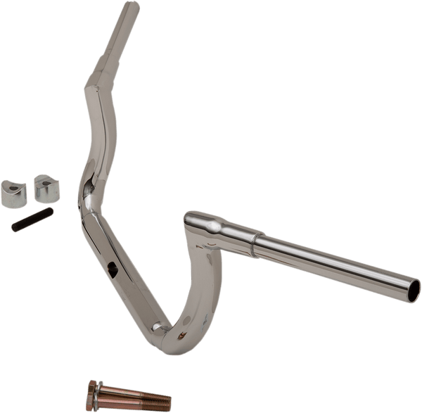 LA Choppers LA-7364-08 1-1/2in. Grande Twin Peaks Touring Handlebars - 8in. Rise - Chrome - sxspowersports