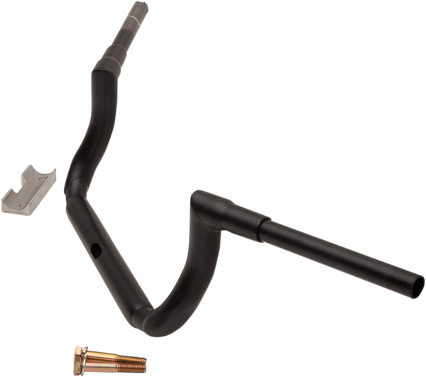 LA Choppers LA-7364-08M 1-1/2in. Grande Twin Peaks Touring Handlebars - 8in. Rise - Flat Black - sxspowersports
