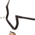 LA Choppers LA-7364-10M 1-1/2in. Grande Twin Peaks Touring Handlebars - 10in. Rise - Flat Black - sxspowersports