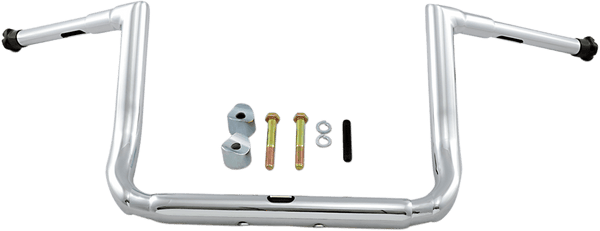 LA Choppers LA-7364-12 1-1/2in. Grande Twin Peaks Touring Handlebars - 12in. Rise - Chrome - sxspowersports