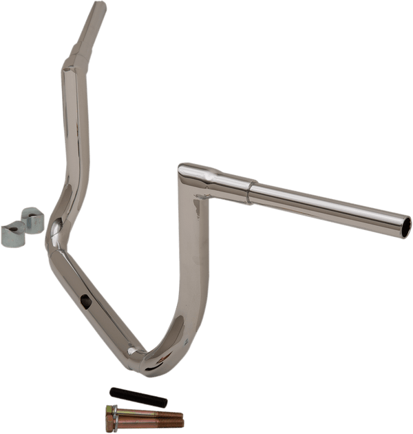 LA Choppers LA-7364-12 1-1/2in. Grande Twin Peaks Touring Handlebars - 12in. Rise - Chrome - sxspowersports