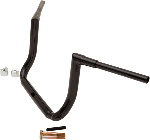 LA Choppers LA-7364-12B 1-1/2in. Grande Twin Peaks Touring Handlebars - 12in. Rise - Gloss Black - sxspowersports