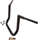 LA Choppers LA-7364-14B 1-1/2in. Grande Twin Peaks Touring Handlebars - 14in. Rise - Gloss Black - sxspowersports
