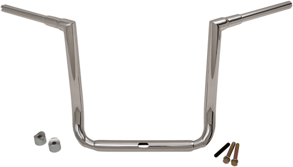 LA Choppers LA-7364-16 1-1/2in. Grande Twin Peaks Touring Handlebars - 16in. Rise - Chrome - sxspowersports