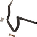 LA Choppers LA-7365-10M 1-1/2in. Grande Twin Peaks Touring Handlebars - 10in. Rise - Flat Black - sxspowersports
