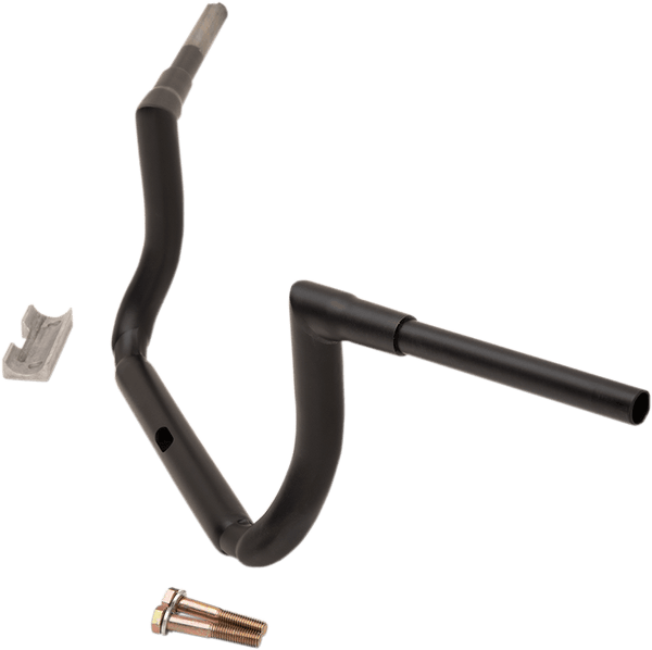 LA Choppers LA-7365-10M 1-1/2in. Grande Twin Peaks Touring Handlebars - 10in. Rise - Flat Black - sxspowersports