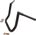LA Choppers LA-7365-14M 1-1/2in. Grande Twin Peaks Touring Handlebars - 14in. Rise - Flat Black - sxspowersports