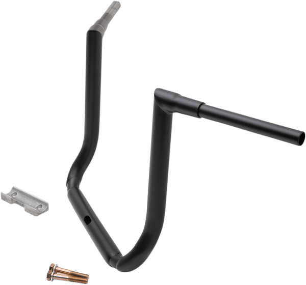 LA Choppers LA-7365-16M 1-1/2in. Grande Twin Peaks Touring Handlebars - 16in. Rise - Flat Black - sxspowersports