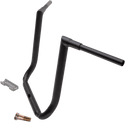 LA Choppers LA-7365-18M 1-1/2in. Grande Twin Peaks Touring Handlebars - 18in. Rise - Flat Black - sxspowersports
