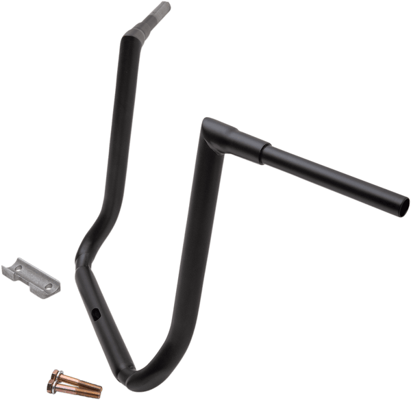 LA Choppers LA-7365-18M 1-1/2in. Grande Twin Peaks Touring Handlebars - 18in. Rise - Flat Black - sxspowersports
