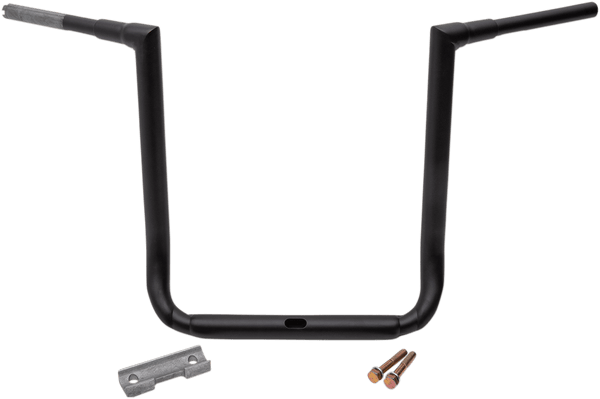 LA Choppers LA-7365-18M 1-1/2in. Grande Twin Peaks Touring Handlebars - 18in. Rise - Flat Black - sxspowersports