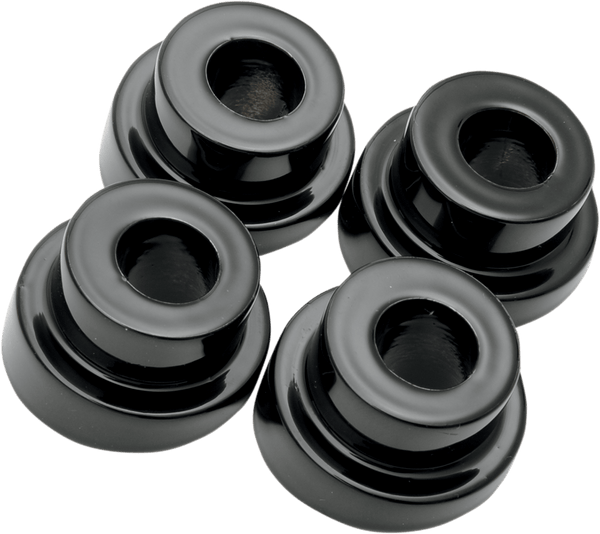 LA Choppers LA-7400-10B Angled Riser Bushing Kit - 10 Deg. - Gloss Black - sxspowersports