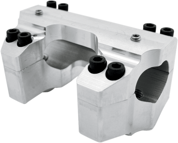 LA Choppers LA-7420-01 Handlebar Clamp Set for 1-1/4in. Handlebars - sxspowersports