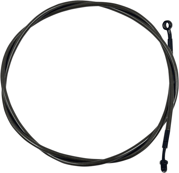 LA Choppers LA-8052C13M Braided Clutch Cable - 12-14in. Ape Hangers - Midnight - sxspowersports