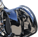 LA Choppers LA-9001-00B Fairing Mirror Hole Plugs - Black - sxspowersports