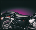 Le Pera LG-006 Bare Bones Solo Seat - Biker Gel - Vinyl - sxspowersports