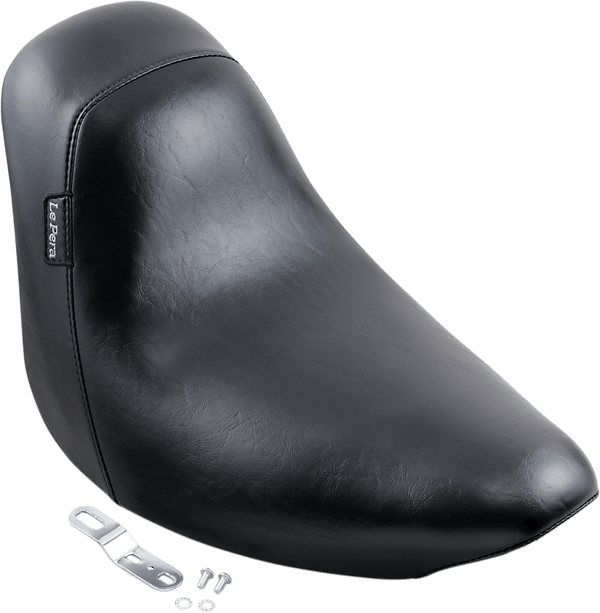 Le Pera LGK-007 Bare Bones Smooth Solo Seat with Biker Gel - sxspowersports