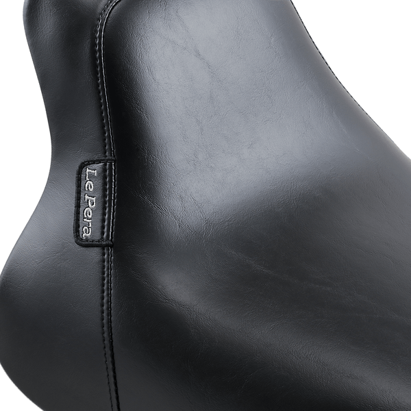 Le Pera LGX-007 Bare Bones Solo Seat - Biker Gel - Vinyl - sxspowersports