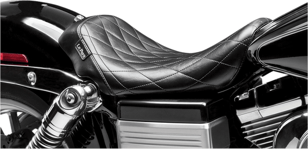 Le Pera LK-001DM Bare Bones Solo Seat - Diamond Stitch - sxspowersports