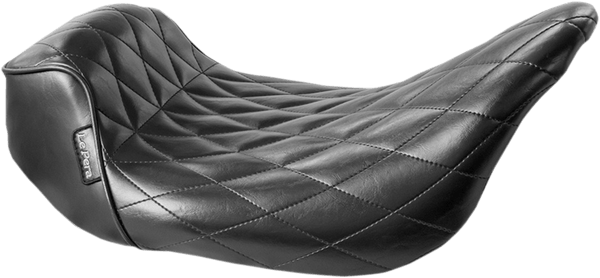 Le Pera LK-326PT Sprocket Solo Seat - Pleated Stitch - sxspowersports