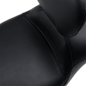 Le Pera LK-957DLTBRS Maverick DLT Seat with Backrest - Black Smooth - sxspowersports