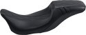 Le Pera LK-987DLGT2 Outcast Daddy Long Legs Seat with Backrest - Double Diamond Inlay Stitch - Black - sxspowersports