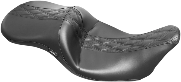 Le Pera LK-987GT2 Outcast GT Full Length Seat - Perforated Black Diamond - sxspowersports