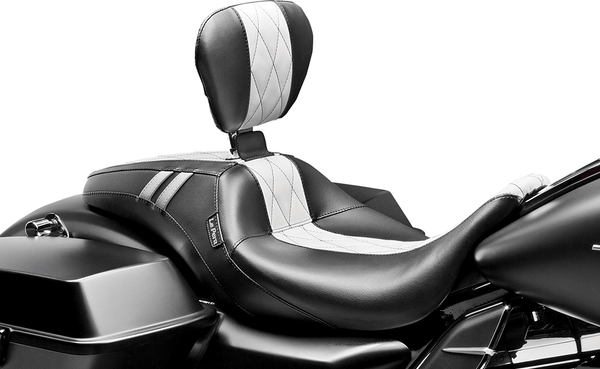 Le Pera LK-987GT2 Outcast GT Full Length Seat - Perforated Black Diamond - sxspowersports