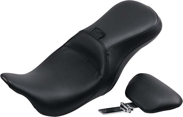 Le Pera LK-997BR Outcast 2UP Seat with Backrest - Smooth - sxspowersports